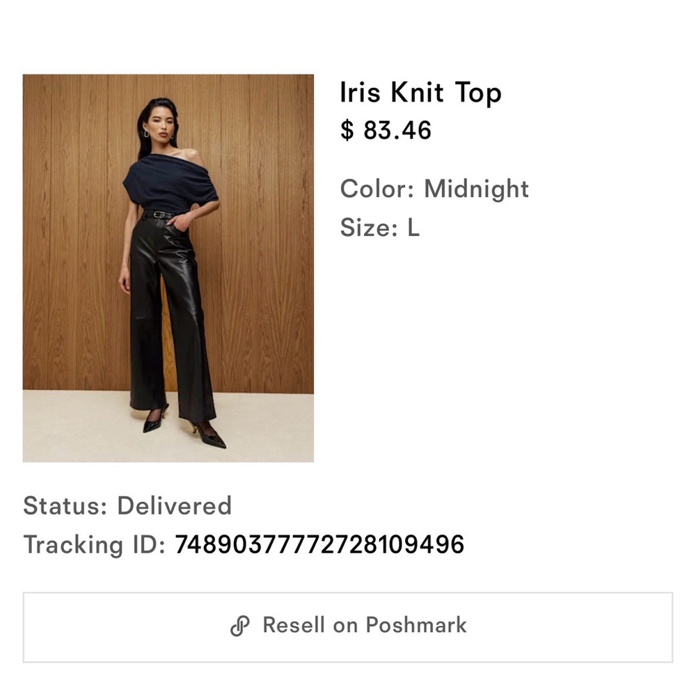 Reformation Iris Knit Top